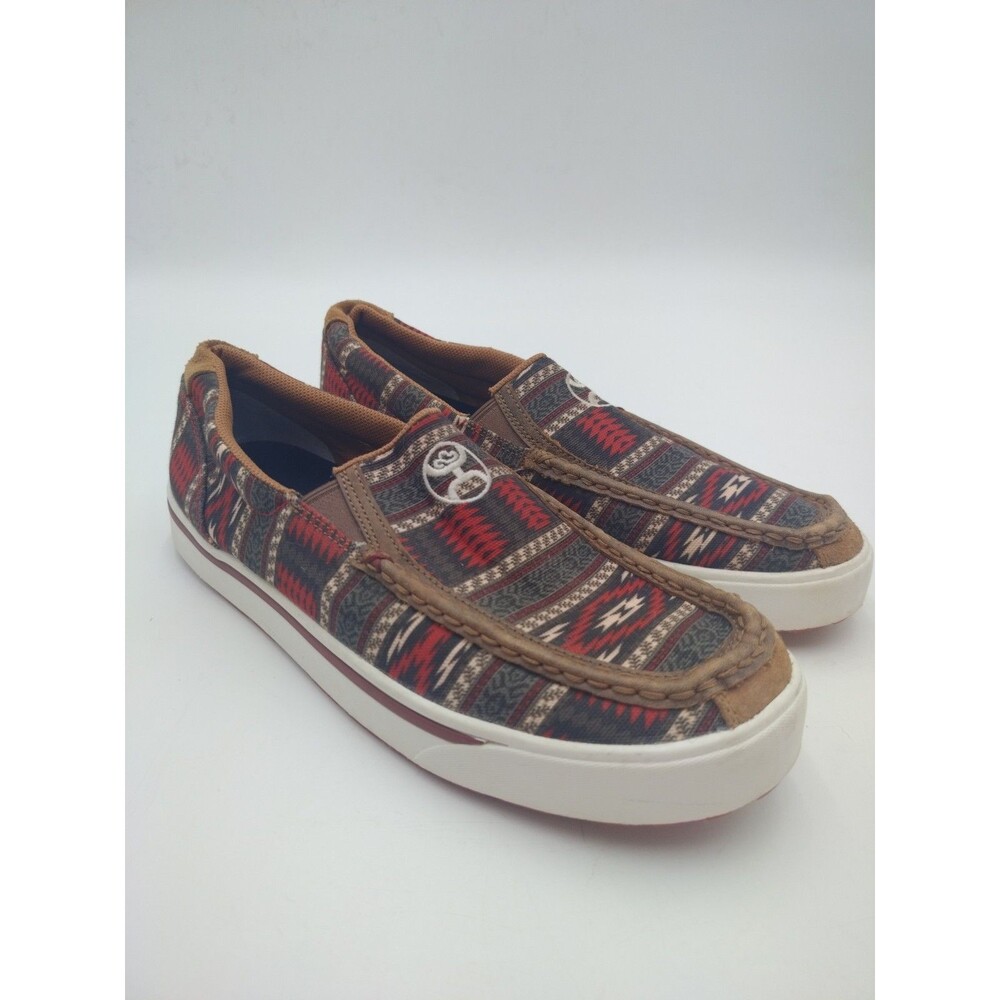 Twisted X Southwestern Slip On Hooey Loper Moc Toe size 11 m